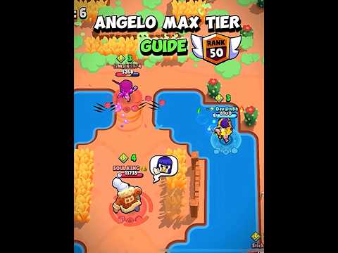 Angelo 1000 Trophy Guide🗿#brawlstars #shorts