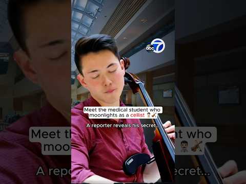 Unbelievable 😱 Med student treats patients with a dose of healing music on the cello…