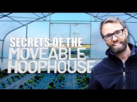 This Hoophouse Setup Could Change Your Life. High Tunnel Masterclass.