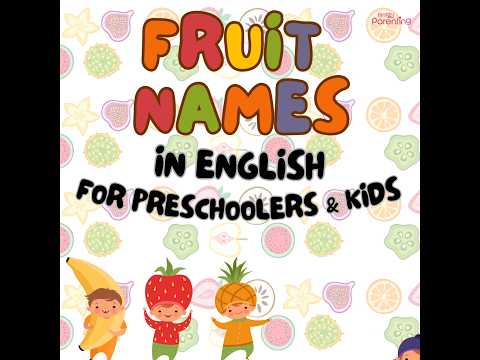 Fruit Names | Fruit Names In English | Fruits Names For Kids