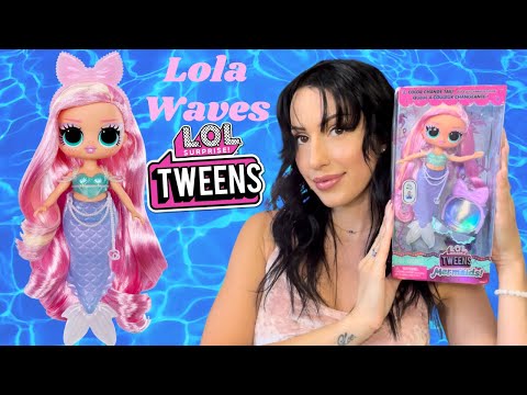 LOL Surprise! Tweens Mermaids: Lola Waves Unboxing & Review | Dive Into the Magic! 🧜‍♀️