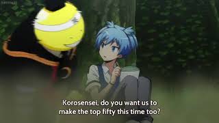 Korosensei's speed