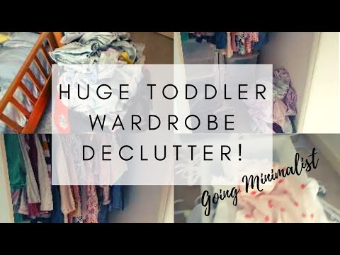 Toddler Wardrobe Declutter- Huge clear out and organisation!