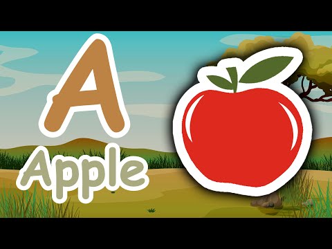 Preschool Learning Videos | ABC Educational English | A for Apple for Kids | ABCD for Babies