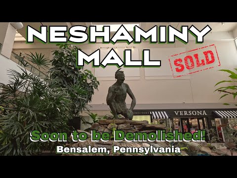 Neshaminy Mall: A Wonderfully Dead Mall! Sold & Soon to be (Partially) Demolished! Bensalem, PA.