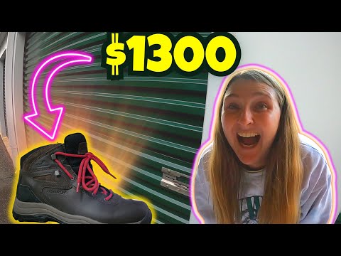 $1300+ inside of a BOOT? Our best Storage Unit Ever!