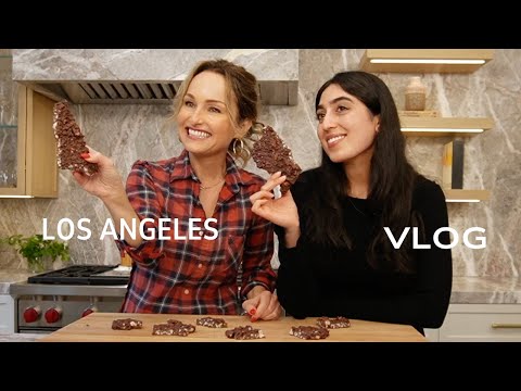 la vlog | you'll never guess who i cooked with...