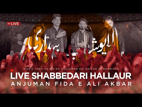 Live Shabbedari Hallaur | Anjuman Fida e Ali Akbar | 29 Safar | 4 Sep 2024