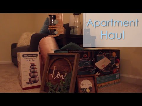 Apartment Haul for my First Adult Apartment