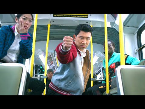 Shang Chi Vs Razor Fist - Bus Fight Scene [IMAX] - Shang Chi and The Legend Of The Ten Rings (2021)