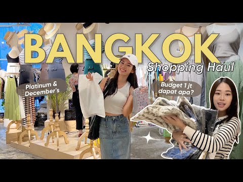 BORONG BAJU MURAH DI BANGKOK 😍 1 juta dapet sebanyak ini? 😱