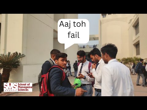 Last day of Exam || SMS COLLEGE VARANASI || VLOG