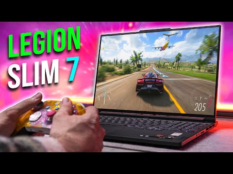 A LAPTOP to REPLACE your DESKTOP? - Lenovo Legion Slim 7 (AMD)