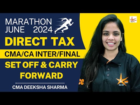 Set off & Carry Forward Marathon Class || DT || CMA Deeksha Sharma || Dhruv Coaching Classes