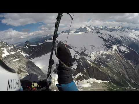 Paragliding Up Close and Personal with Mt Sir Donald