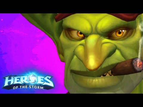 Gazlowe This Bruiser Knows How To Scrap | Heroes of the Storm (Hots) Gazlowe Gameplay