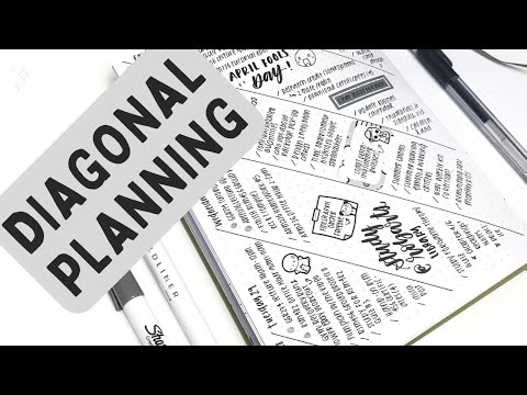 Diagonal Planning | Change Your Life With Diagonal Planners