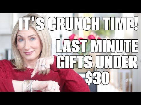 Last Minute Gift Ideas- THIRTY Gifts UNDER $30