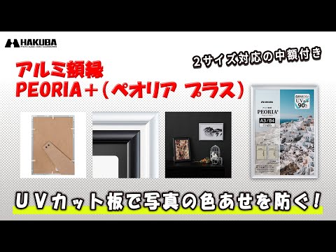 ハクバ アルミ額縁 PEORIA+（ペオリア プラス）