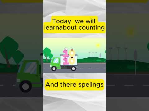 Number Counting For Children 1-100 | Numbers With Spelling In English