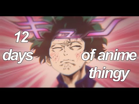 12 days of anime challenge thing