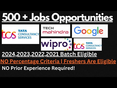 500 + Job Opportunities 2024,2023,2022 & 2021 Batch Students | Average Salary : 8.5 LPA | Apply Now