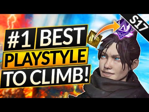 #1 BEST RANKED PLAYSTYLE to CLIMB in Season 17 - Predator Tips - Apex Legends Guide