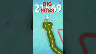 BIG BOSS #snakeio #snakegame #snakeiogameplay #io #jenasnakegame #snakeiovideo #epicsnakeio#gaming