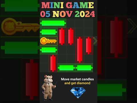 Hamster Kombat New Season Mini Game Solution 05 November 2024