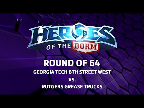 Heroes of the Dorm 2016 - Round of 64 Match 2 - Georgia Tech vs Rutgers