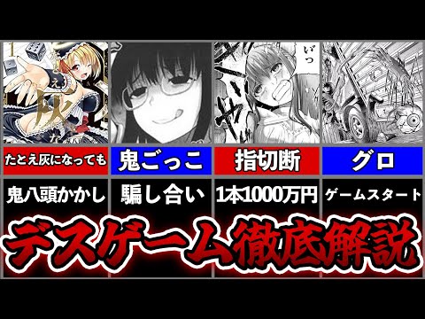 【たとえ灰になっても】全デスゲームを徹底解説！