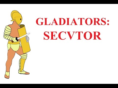 Gladiator types: Ⅶ the Secutor (the pursuer)