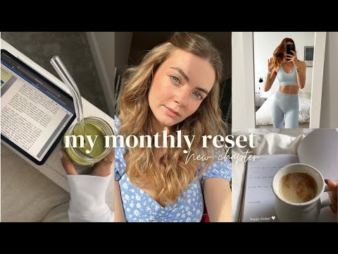 My Monthly Reset Routine 2023 - Plan With Me, Habit Tracking & Budgeting | Nika