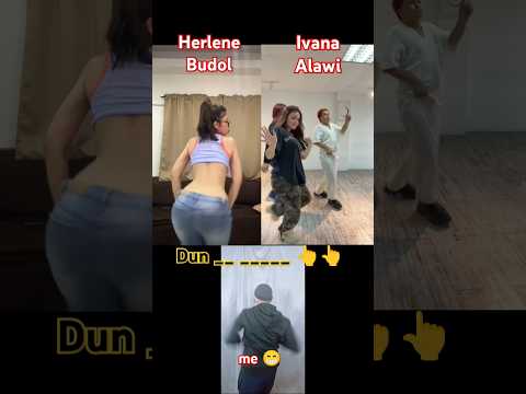 Dun sa likod TikTok dance 8 - Ivana Alawi vs. Herlene Budol #ytfeedshorts #shorts