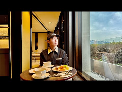 🥐首爾東大門JW萬豪酒店行政酒廊早餐 Breakfast in the Executive Lounge at JW Marriott Dongdaemun Seoul 韓國飯店行政貴賓廳一鏡到底開箱