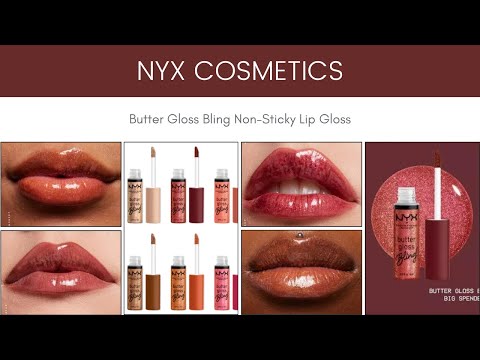 NYX Butter Gloss Bling Non Sticky Lip Gloss