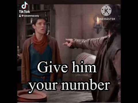 Gwaine tries to play matchmaker. #merlin #merthur #arthur #gwaine #merlinedit #lancelot