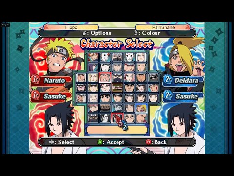 Naruto Clash of Ninja Revolution 3 Netplay 318 - Hippo vs PainShane