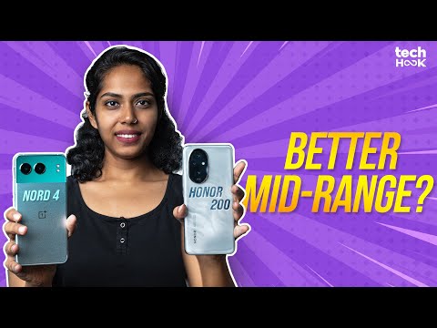 Honor 200 vs OnePlus Nord 4: Performance & Camera Comparison! Who Wins?