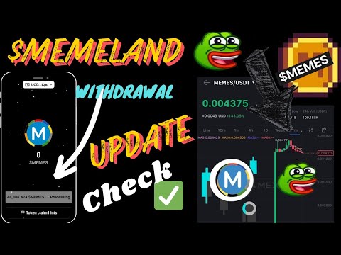 Memeland Airdrop Token withdrawal | Memes Token deposit Not Received | Memeland Airdrop Update Today