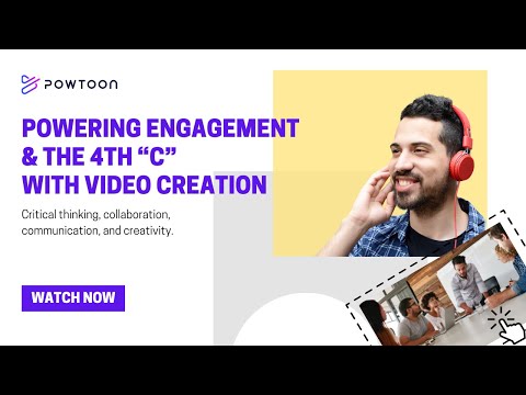 Powering Engagement and the 4th “C” with Video Creation