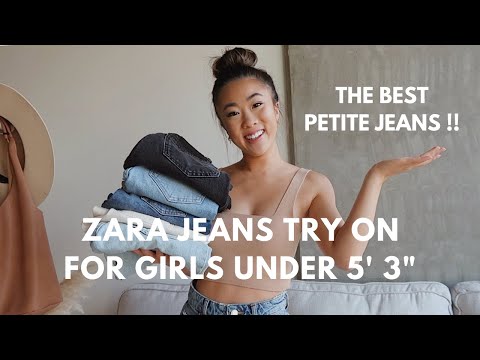 Zara Jeans Try On | Under 5' 3" for Petites | Marisa Kay