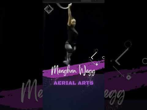 Acro in the Air! The incredible Meaghan Wegg! #aerialarts #aerial #circus #amazingpeople #acroarts