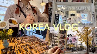 韓国vlog✰⋆꙳ : 3泊4日秋のソウル旅🇰🇷 | ショッピング,グルメ,肌管理 | 明洞,弘大,聖水,東大門