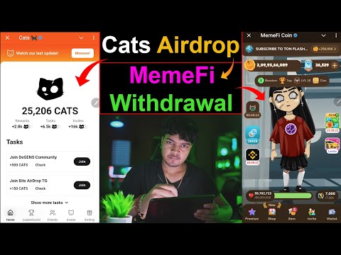 Cats Airdrop Withdrawal Confirm ✅ | MemeFi Airdrop Premium | Cats Claim Request are Closed Problem