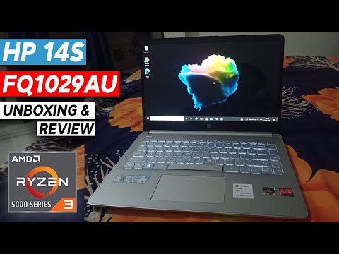 HP 14S FQ1029AU UNBOXING AND REVIEW | AMD RYZEN 3 5300U | HP 14S FQ1089AU REVIEW