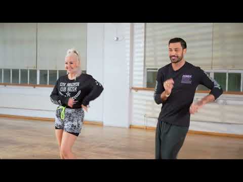 Zumba® Basic Steps Tutorial with Professional Dancer Giovanni Pernice and ZES Sandra Harnes - Part 1