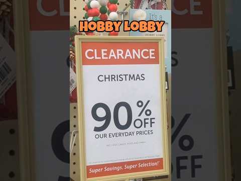 Hobby Lobby Clearance 90 off #shorts