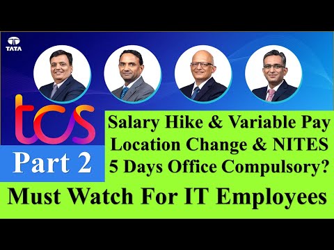 5 Days Office Compulsory for Salary Hike Variable Pay, Location Change & NITES Complain #tcs #wipro