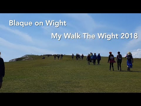 Blaque on Wight - My Walk the Wight 2018